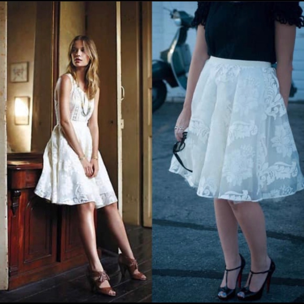 NWT Anthropologie Baraschi Emeline Tulle Skirt